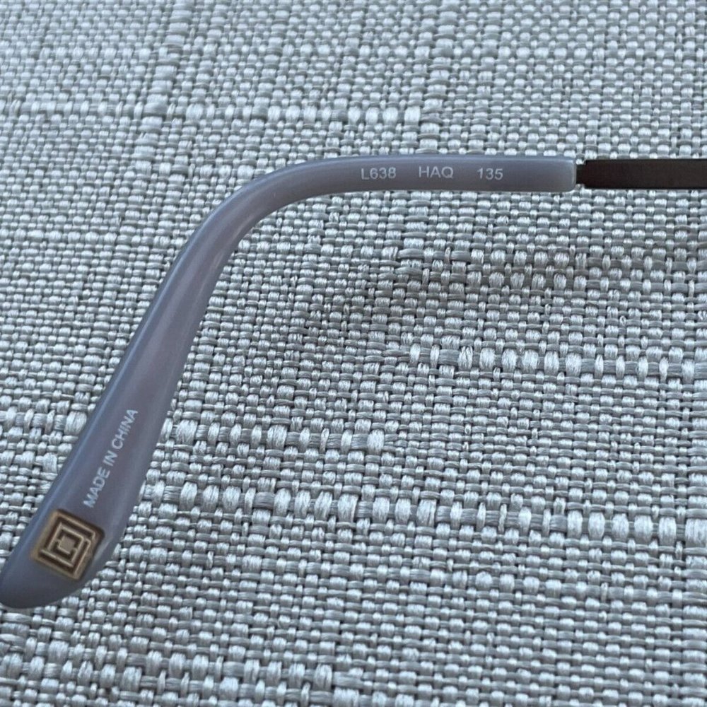 Liz Claiborne Ladies Eyeglasses Frame L638 HAQ 135 53[]16 Gray Tone Glasses - Picture 10 of 11